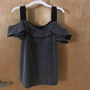 banana republic off shoulder shirt